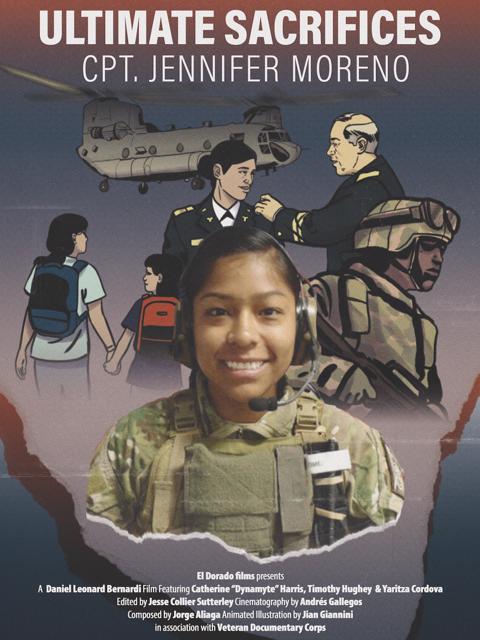 Movie poster for Ultimate Sacrifices: CPT. Jennifer Moreno