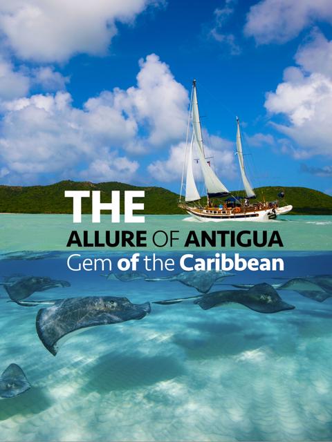 Movie poster for The Allure of Antigua: Gem of the Caribbean