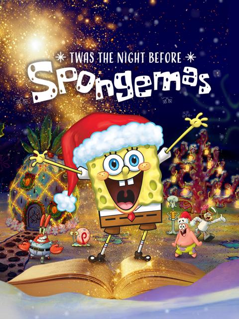 Movie poster for Twas The Night Before Spongemas