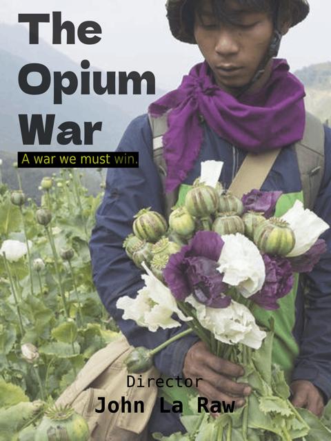 Movie poster for The Opium War