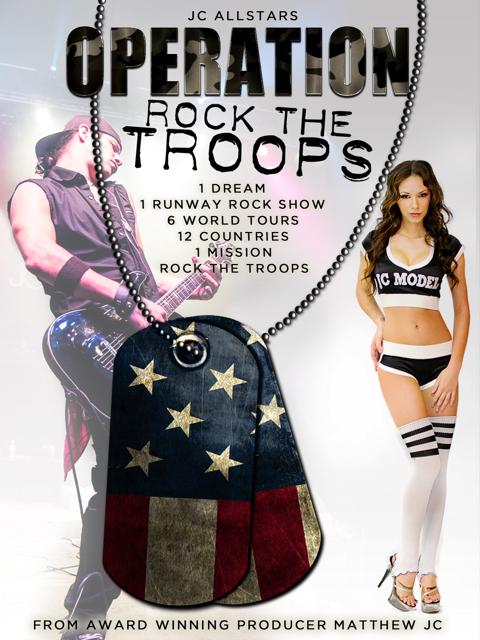 Poster för Operation Rock the Troops