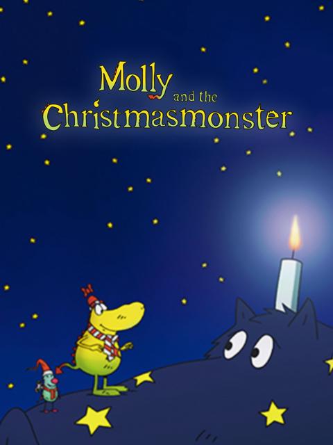 Movie poster for Molly and the Christmas Monster