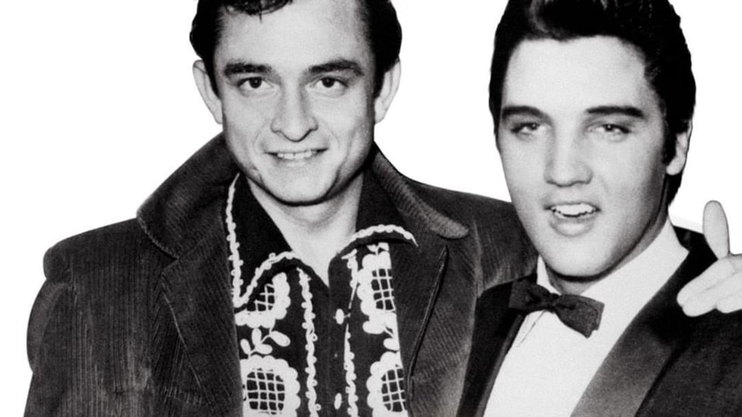Background image for Elvis Presley and Johnny Cash: The Road Show
