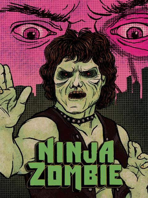 Movie poster for Ninja Zombie