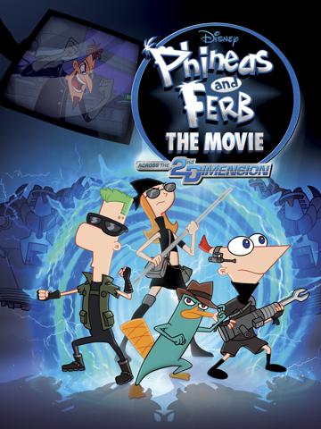 Phineas és Ferb - A film: A 2. dimenzió poszter