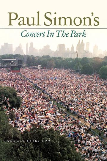 Paul Simon's Concert in the Park poszter
