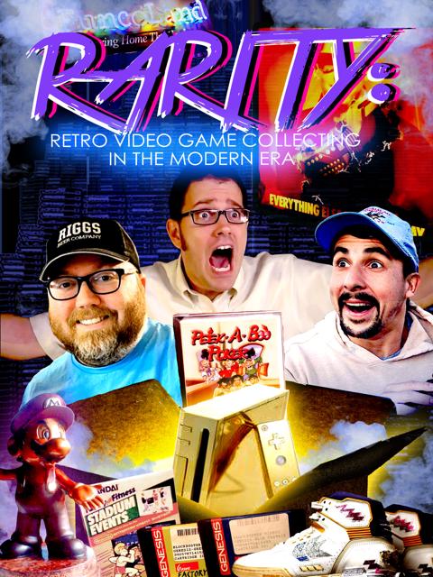 Movie poster for Rarity: Retro Video Game Collecting in the Modern Era