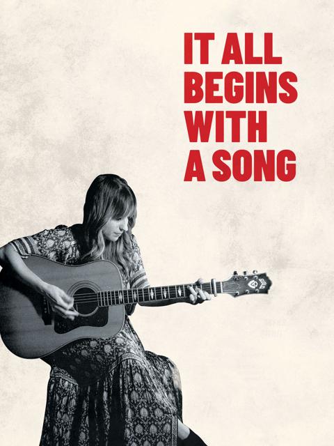 Movie poster for It All Begins with a Song: The Story of the Nashville Songwriter