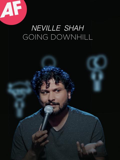 Movie poster for Neville Shah Going Downhill