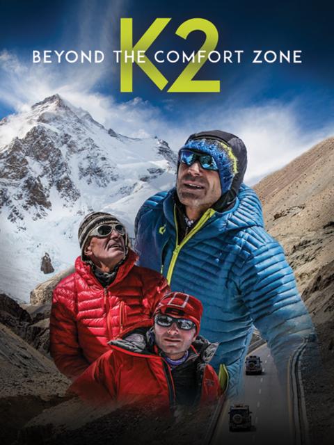 Poster för Beyond the Comfort Zone - 13 Countries to K2