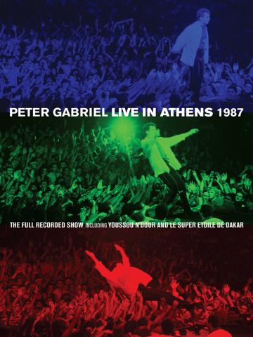 Peter Gabriel: Live in Athens 1987 poszter