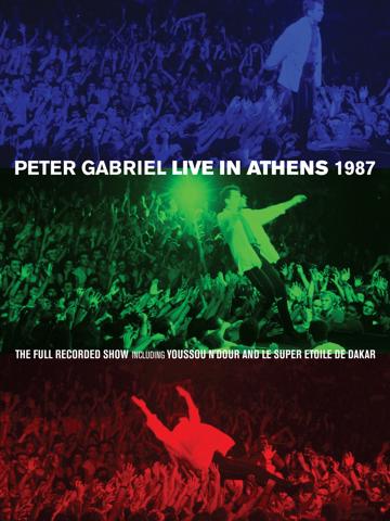 Peter Gabriel: Live in Athens 1987 poszter