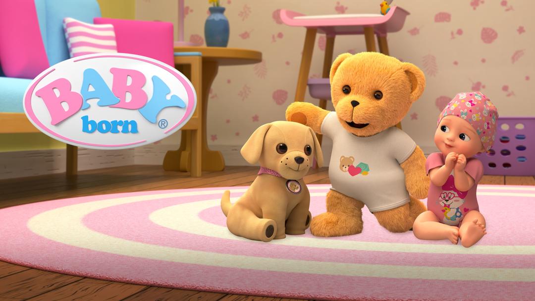 Background image for BABY born
