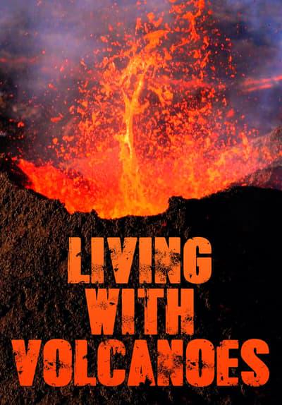 Series poster for Living with Volcanoes