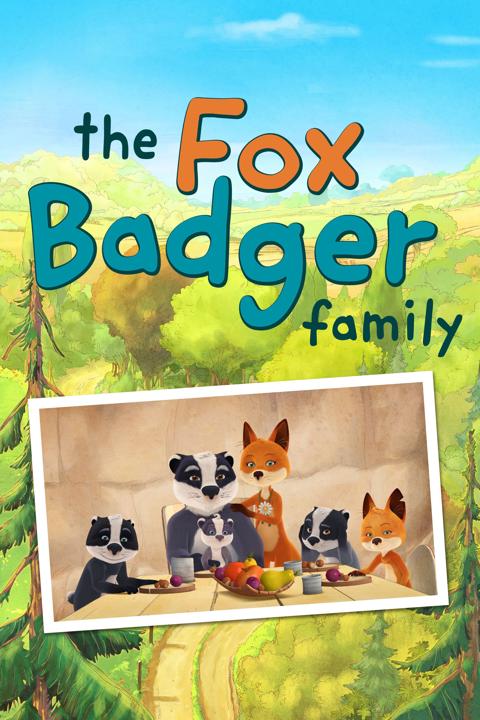 Series poster for The Fox Badger Family