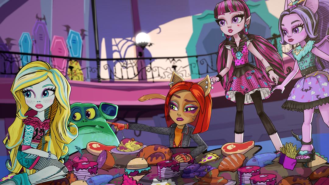 Background image for Monster High: Adventures of the Ghoul Squad