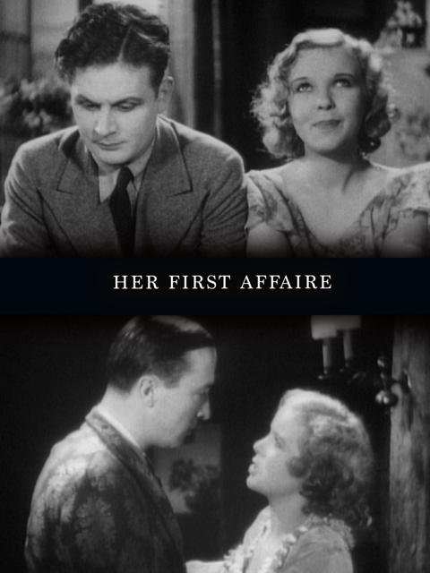 Movie poster for Her First Affaire