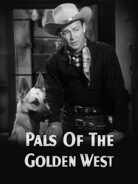 Movie poster for Pals of the Golden West
