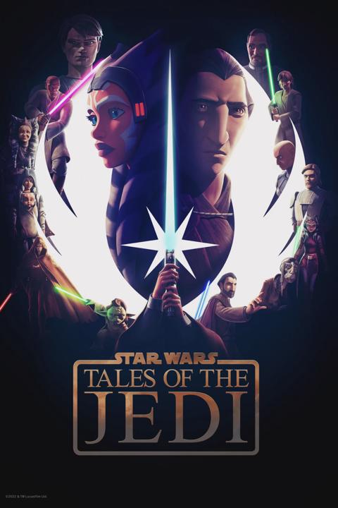 Series poster for Star Wars: Tales of the Jedi