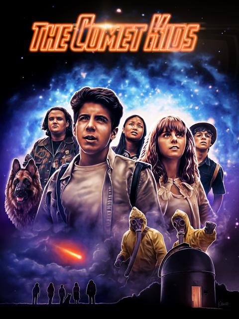 Movie poster for The Comet Kids