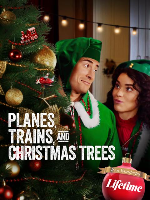 Movie poster for Planes, Trains, and Christmas Trees