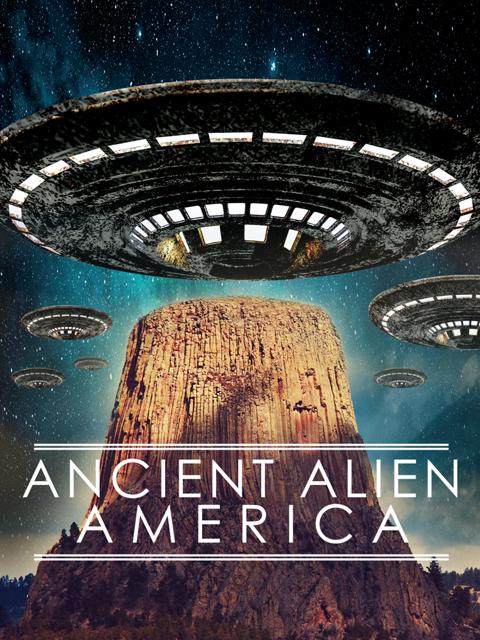 Movie poster for Ancient Alien America