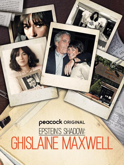 Series poster for Epstein's Shadow: Ghislaine Maxwell
