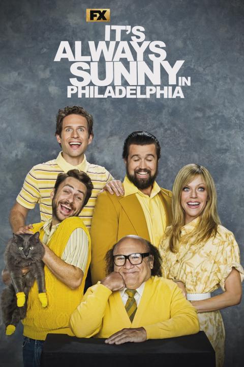Series poster for It's Always Sunny in Philadelphia