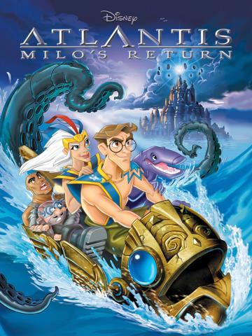 Atlantisz 2. - Milo visszatér poszter