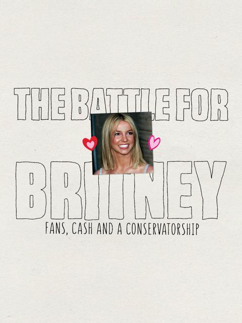 Movie poster for The Battle for Britney: Fans, Cash and a Conservatorship
