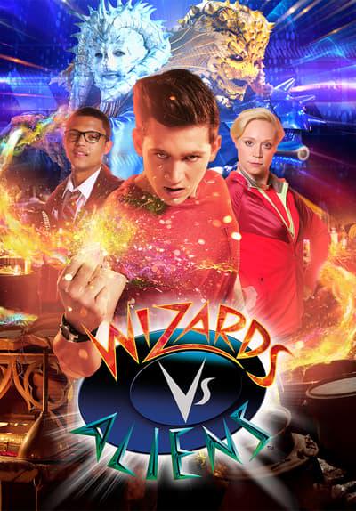 Series poster for Wizards vs Aliens