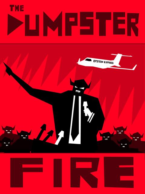 Movie poster for 2020: The Dumpster Fire
