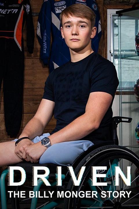 Movie poster for Driven: The Billy Monger Story
