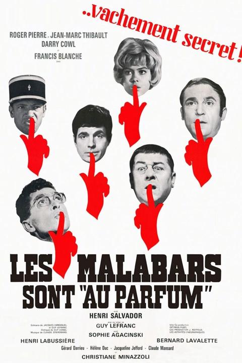 Poster för Les malabars sont au parfum