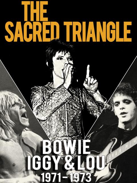 Movie poster for Bowie, Iggy & Lou 1971-1973: The Sacred Triangle