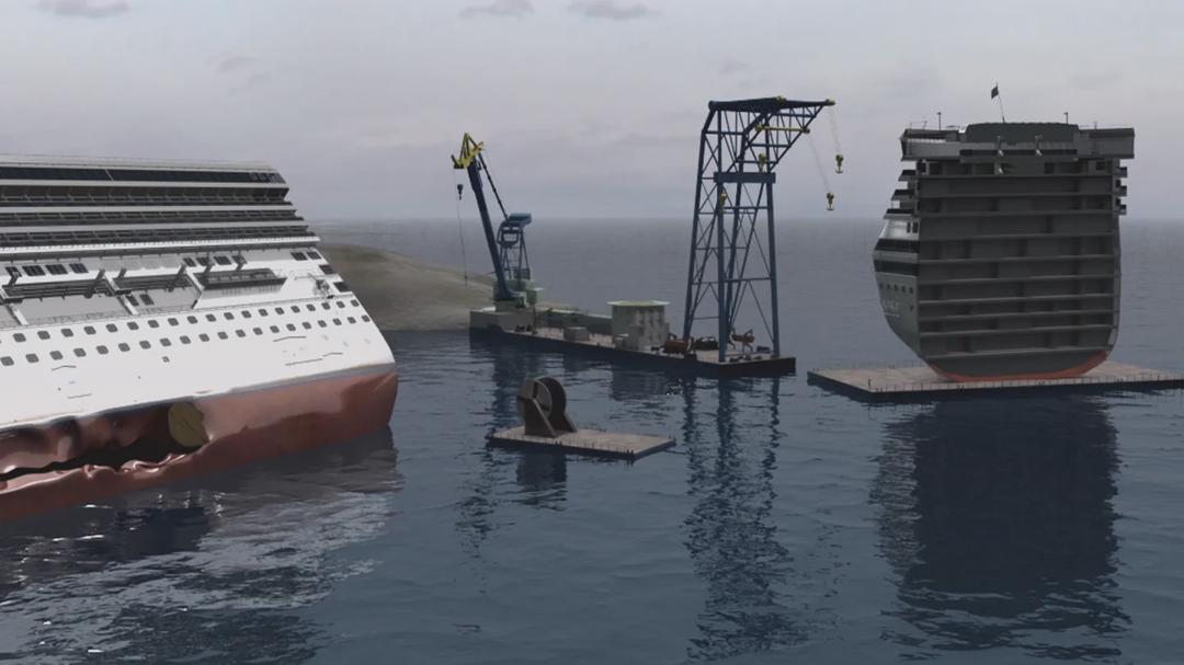 Background image for Raising the Costa Concordia