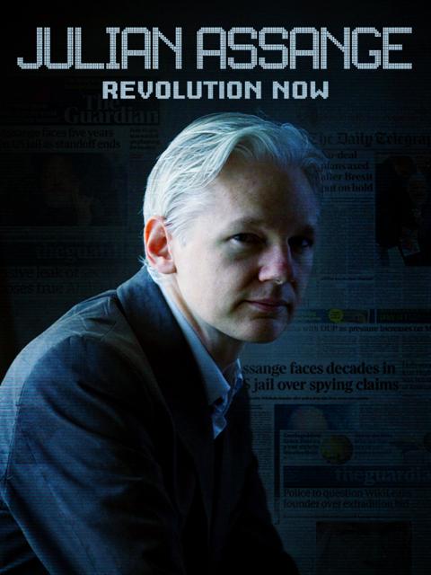 Poster för Julian Assange: Revolution Now
