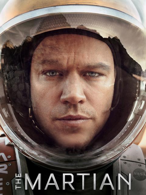 Movie poster for The Martian