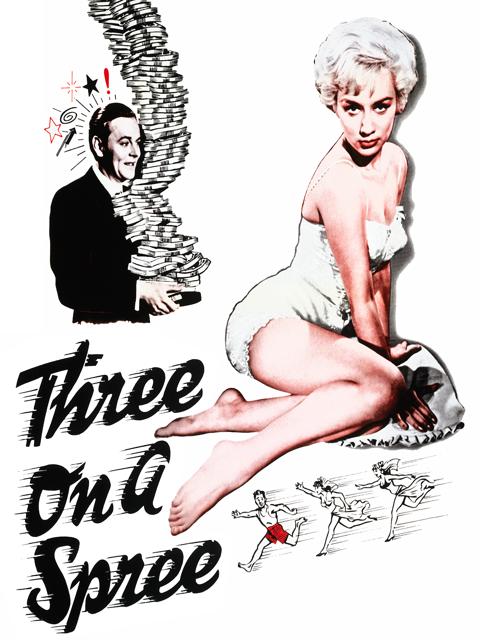 Movie poster for Three on a Spree