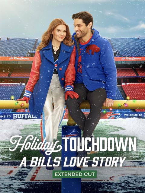 Movie poster for Holiday Touchdown: A Bills Love Story