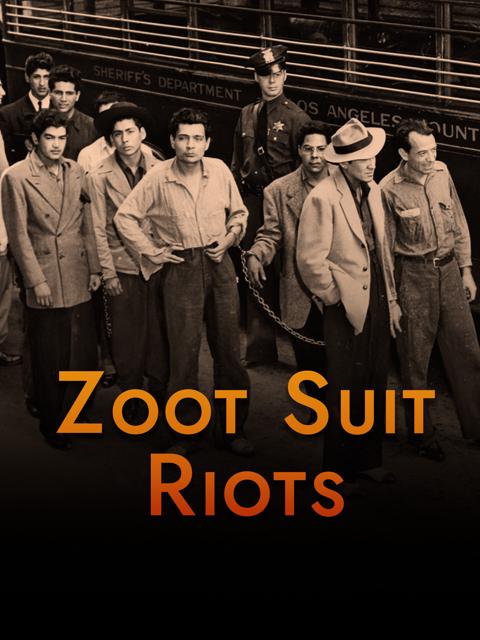 Movie poster for Zoot Suit Riots