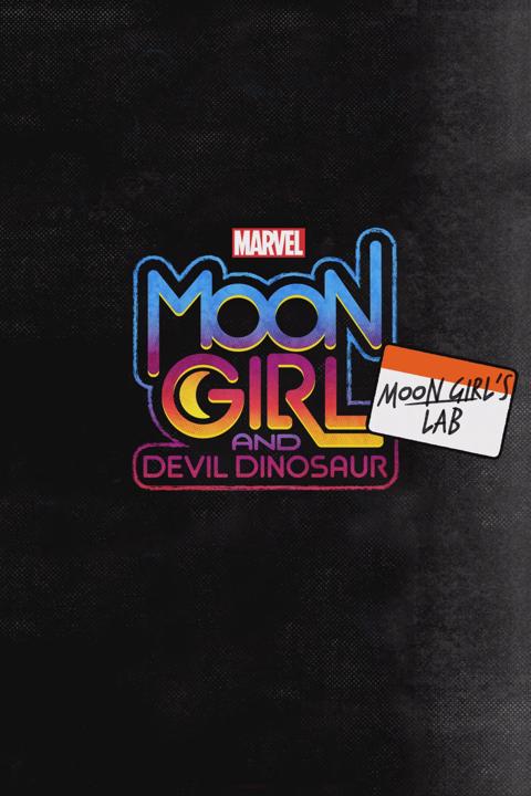Series poster for Moon Girl and Devil Dinosaur: Moon Girl's Lab