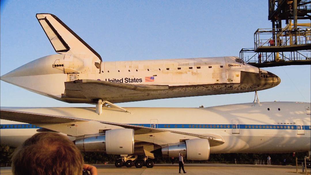 Background image for Shuttle Discovery's Last Mission