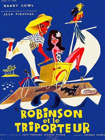 Robinson et le triporteur poszter
