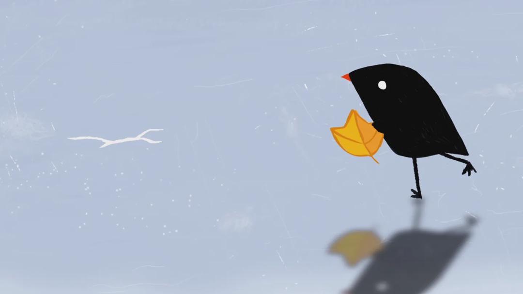 Background image for The Little Bird and the Leaf