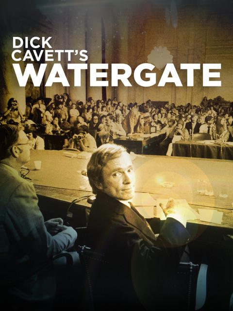 Movie poster for Dick Cavett's Watergate
