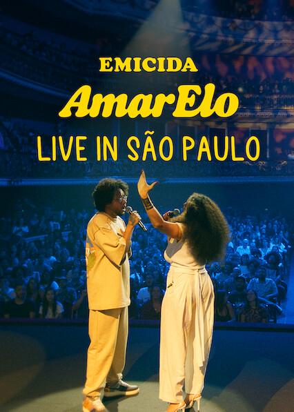 Poster för Emicida: AmarElo – Ao Vivo