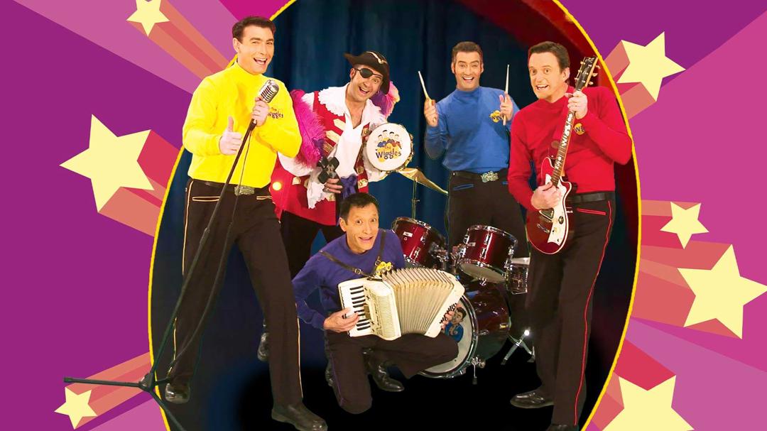 Background image for The Wiggles: Top of the Tots