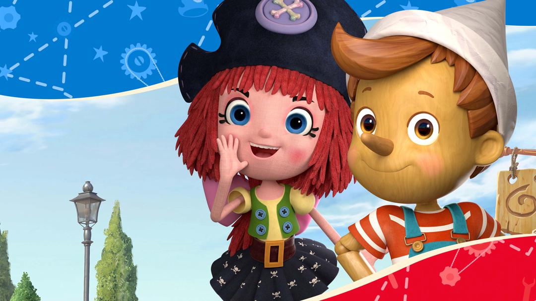 Background image for Pinocchio and Friends
