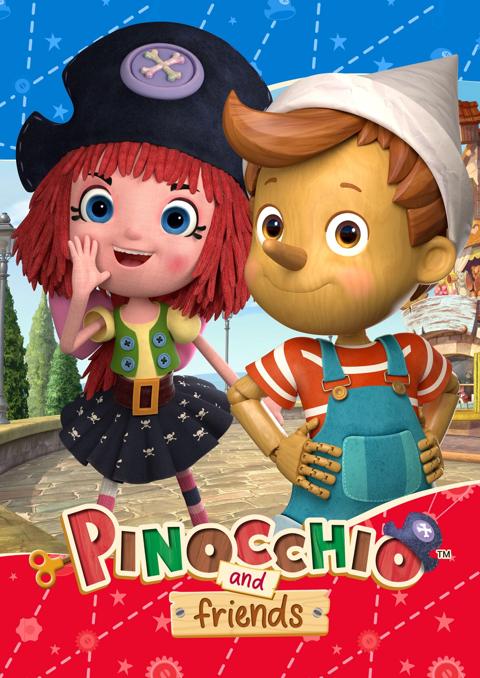 Series poster for Pinocchio and Friends